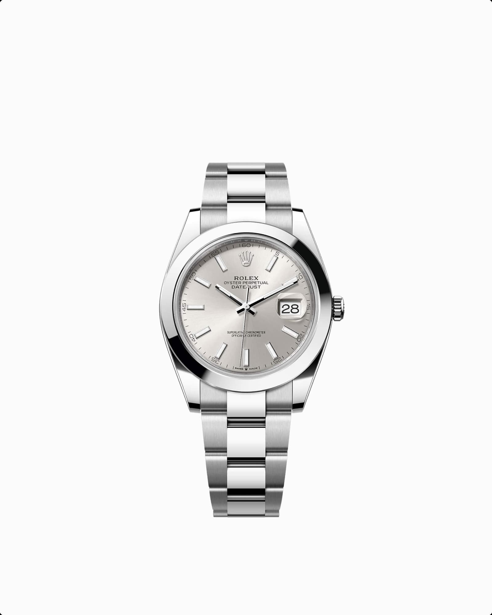 Datejust 41 126300 · Silver, 2025